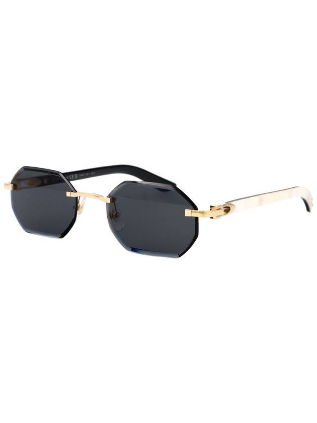 Sunglasses CT0439S 002 GOLD - CARTIER - BALAAN 3