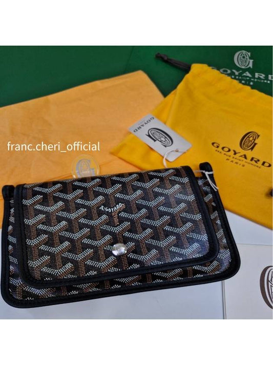 Plume Wallet Cross Bag Clutch Black Paris Main Store - GOYARD - BALAAN 2