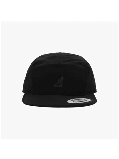 K5327 BLACK soft touch 5 panel ball cap - KANGOL - BALAAN 2