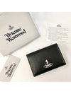 ORB Logo Card Wallet Black - VIVIENNE WESTWOOD - BALAAN 3