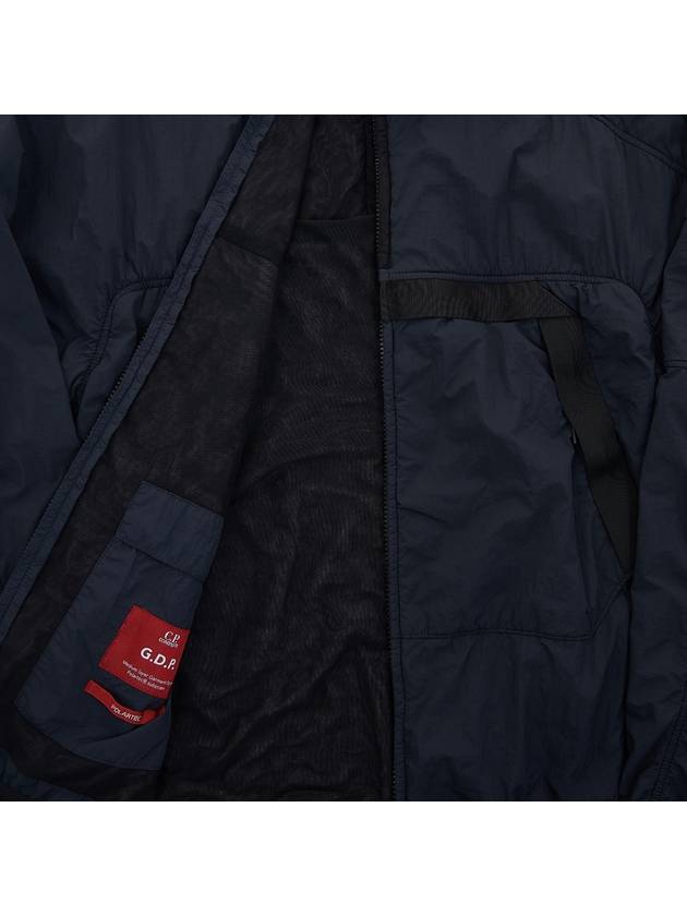 Men's Lens Wappen Zip-Up Jacket Navy - CP COMPANY - BALAAN 10