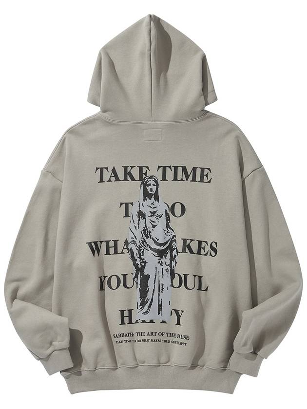 SABBATH LOGO HOODIE STORM DUST - LIBERE - BALAAN 3