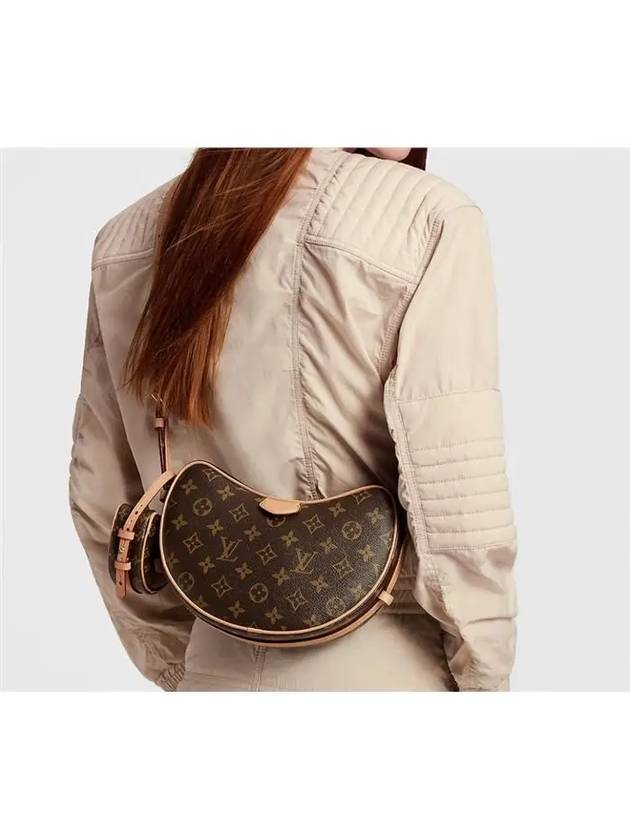 Croissant MM Shoulder Bag Brown - LOUIS VUITTON - BALAAN 11