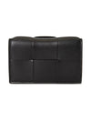 Cassette Business Card Wallet Black - BOTTEGA VENETA - BALAAN 3