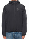 Men's Bissen Zip-Up Hoodie Black - MONCLER - BALAAN 3