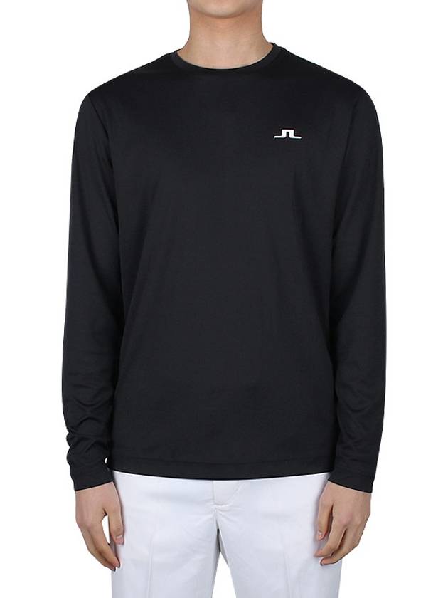 Men's Ade Long Sleeve T-Shirt Black - J.LINDEBERG - BALAAN 4