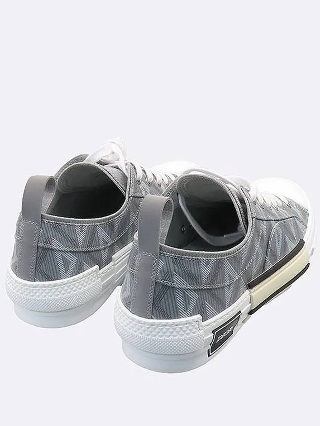 Unused 3SN249ZPP Gray B23 Low Top CD Diamond Men s Sneakers 41 260MM - DIOR - BALAAN 5