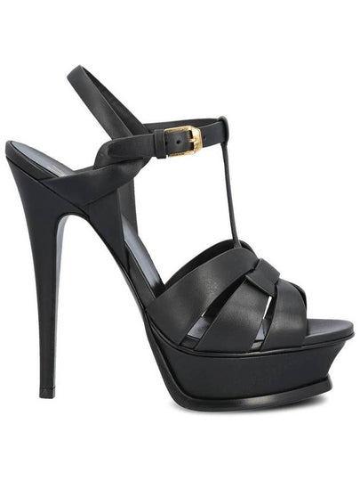 Classic Tribute 105 Sandal Heels Black - SAINT LAURENT - BALAAN 2