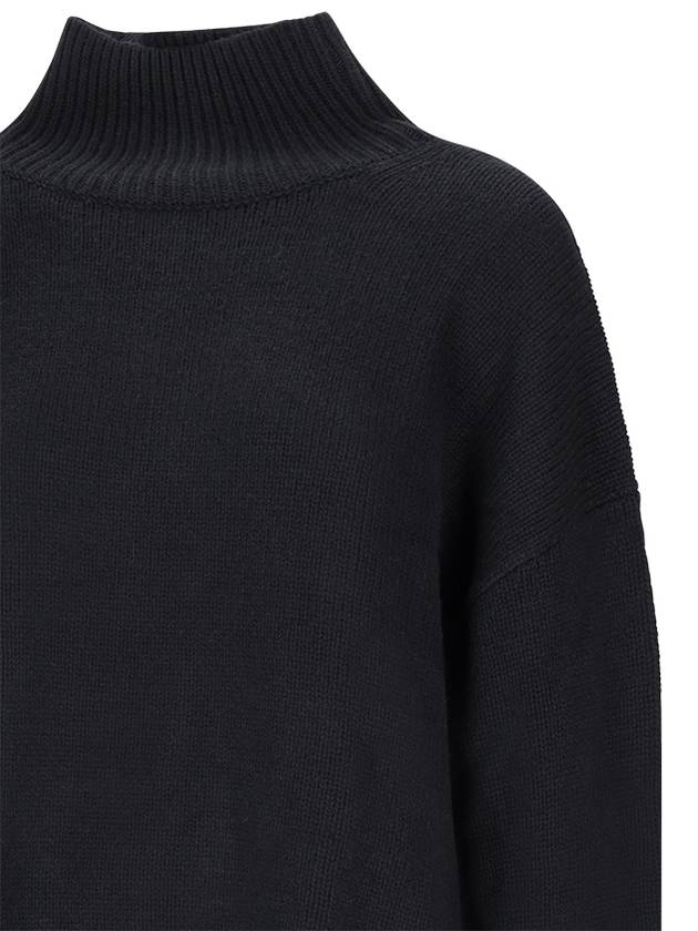 RELAXED CUT CASHMERE BLEND SWEATER - CALVIN KLEIN - BALAAN 3