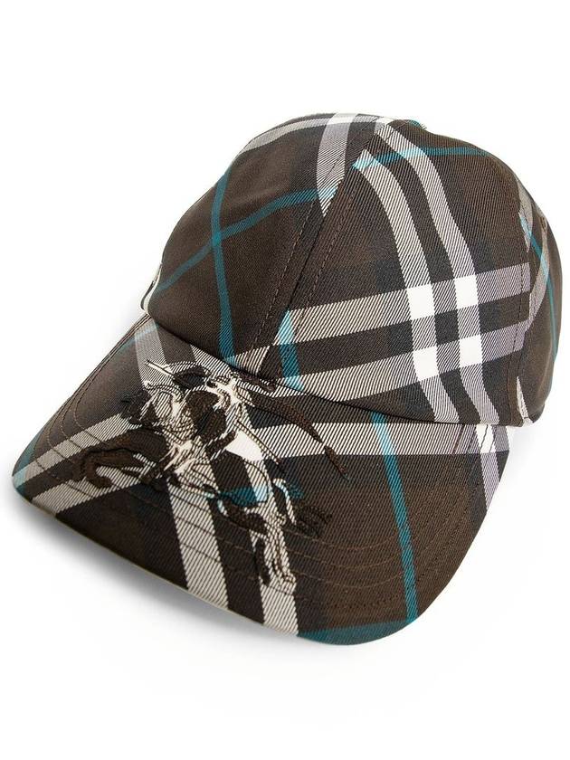 Check Ball Cap Green - BURBERRY - BALAAN 5