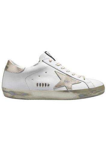 Superstar Gold Tab Low Top Sneakers White - GOLDEN GOOSE - BALAAN 1