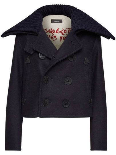 Jacket S75AM1061S53003 524 NAVY BLUE - DSQUARED2 - BALAAN 2