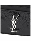 Cassandre Logo Card Wallet Black - SAINT LAURENT - BALAAN 4