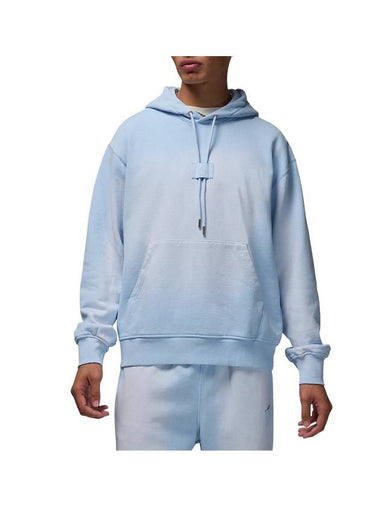 Jordan Flight Wash Fleece Pullover Hoodie Hydrogen Blue - NIKE - BALAAN 1