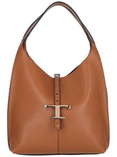 T Timeless Small Shoulder Bag Brown - TOD'S - BALAAN 2