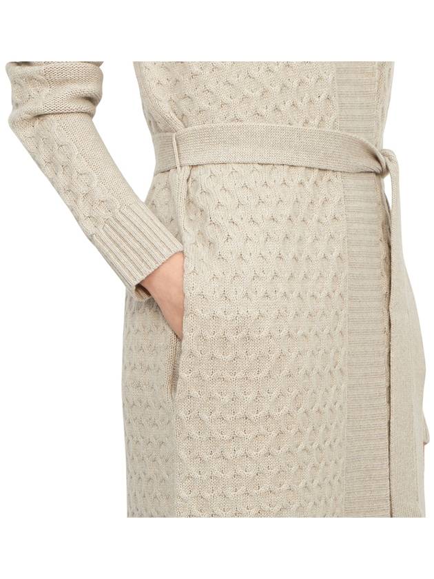 Orel Wool Cardigan Beige - MAX MARA - BALAAN 7