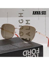 Sunglasses AS2202KS 002 Metal Half Mirror Women - ANNA SUI - BALAAN 2