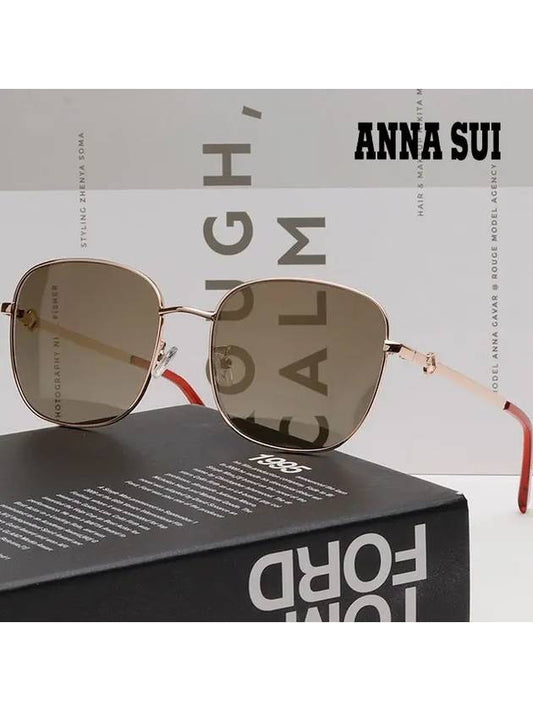 Sunglasses AS2202KS 002 Metal Half Mirror Women - ANNA SUI - BALAAN 2