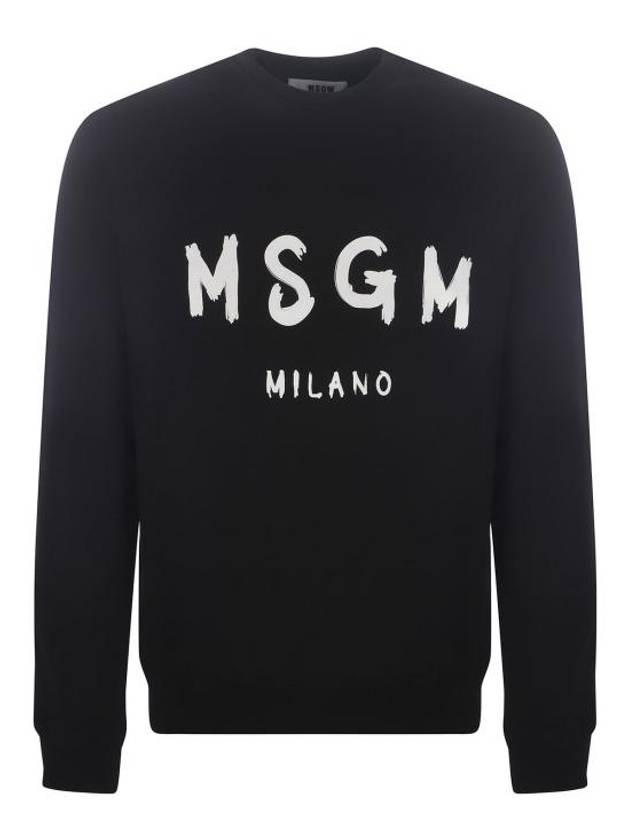 Long Sleeve T Shirt 2000MM51320000199 Black - MSGM - BALAAN 1