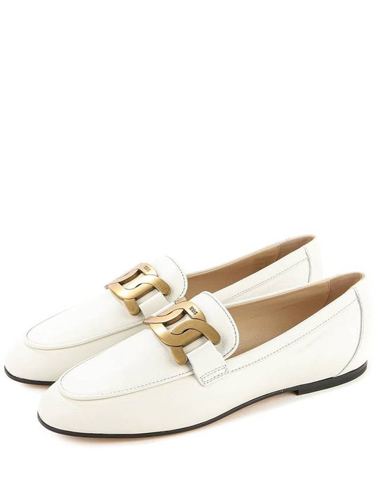 Kate Leather Loafers White - TOD'S - BALAAN 2