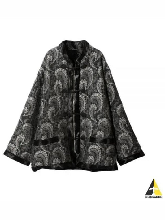 Reversible Oriental Jacket WCUN Paisley Jq Black NS099 - NEEDLES - BALAAN 1