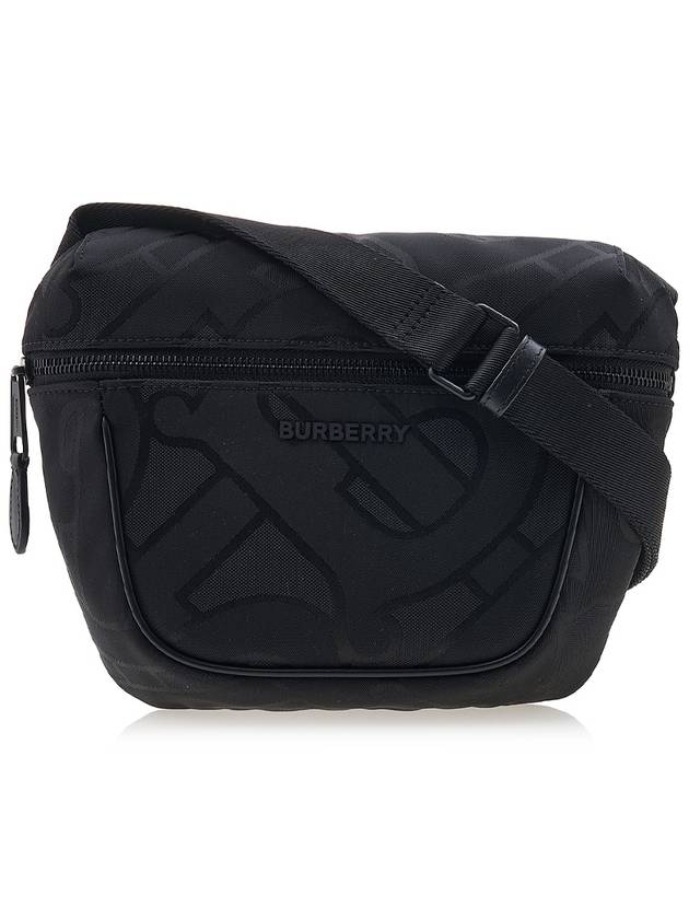 Arch Monogram Uurban Belt Bag Black - BURBERRY - BALAAN.