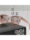 Eyewear Square  Frame Sunglasses Pink - MONCLER - BALAAN 5