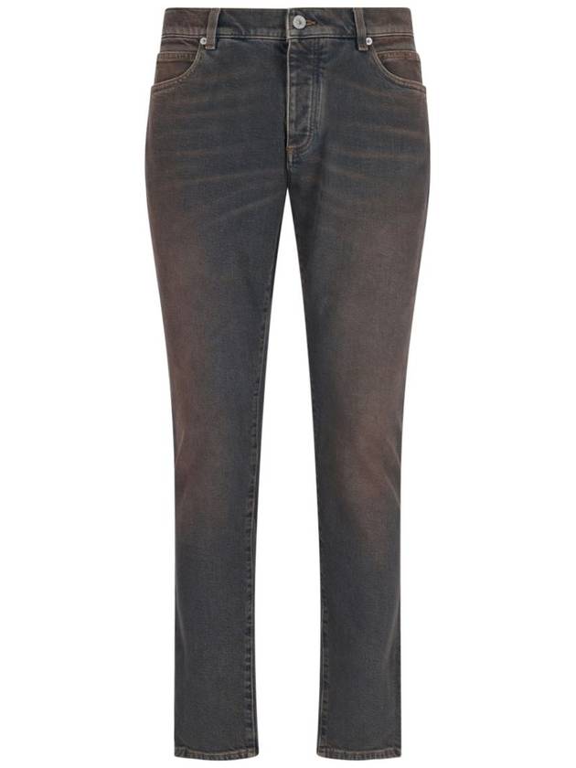 Men's Slim Jeans Dirty Blue - BALMAIN - BALAAN 2