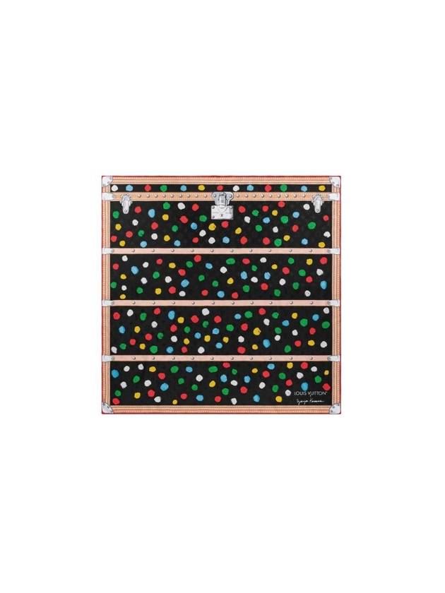 Painted Dot Monogram Square 90 Scarf Black - LOUIS VUITTON - BALAAN 1