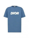 Christian short sleeve t-shirt 483J696D0847C580 BLUE - DIOR - BALAAN 2