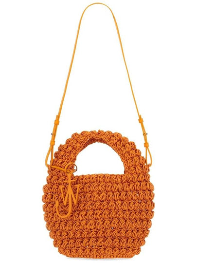 Logo Charm Basket Tote Bag Orange - JW ANDERSON - BALAAN 2