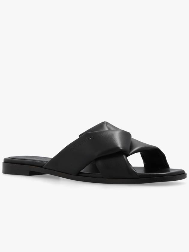 FERRAGAMO ‘Alrai’ Slides, Women's, Black - SALVATORE FERRAGAMO - BALAAN 4