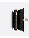 Lady Chain Canage Lambskin Pouch Bag Black - DIOR - BALAAN 4