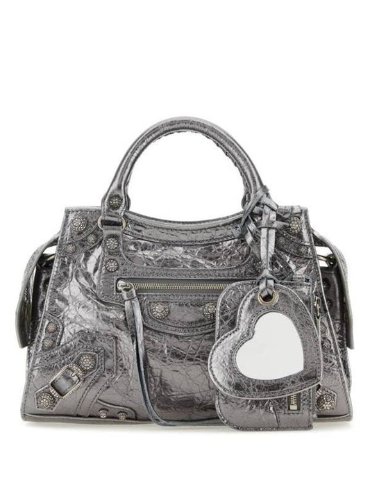 Neo Cagole XS Shoulder Bag Silver - BALENCIAGA - BALAAN 2