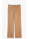 Wool Straight Pants Beige - MARNI - BALAAN 2