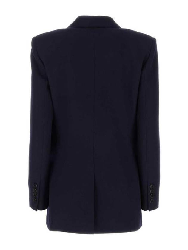 2 Button Blazer Jacket Nautic Blue - AMI - BALAAN 3