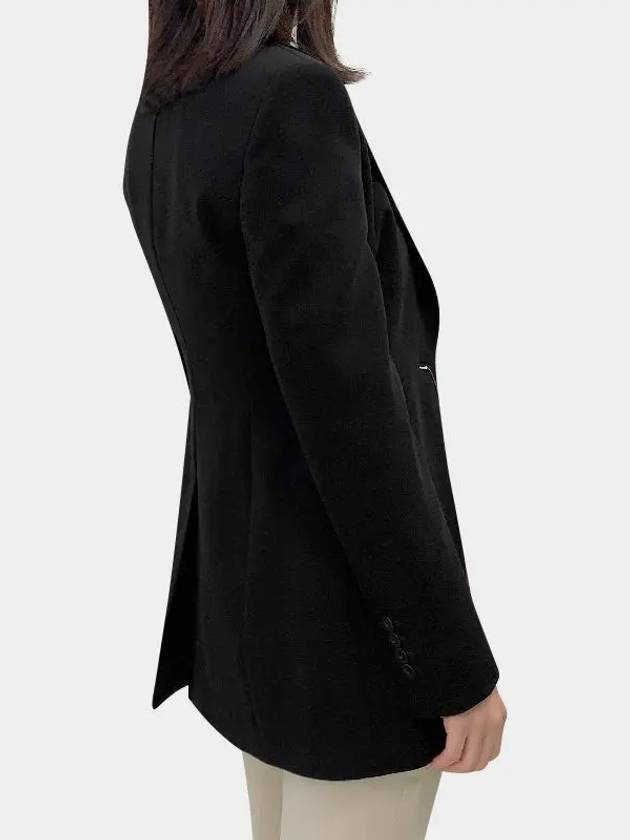 Edel Single Breasted Caddy Blazer Jacket Black - MAX MARA - BALAAN 4