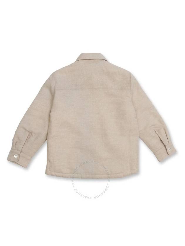 Jacquemus Boys Long-Sleeve Linen-Blend Overshirt, Size 10Y - JACQUEMUS - BALAAN 2