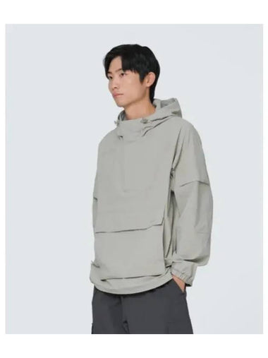 Root Anorak S24FMRAN62 Beige Gray - SNOW PEAK - BALAAN 1