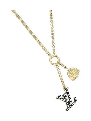 Iconic Infinity Dot Necklace Gold - LOUIS VUITTON - BALAAN 1