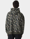 pixel camo Hoodie sweatshirt Khaki Overfit - AOX - BALAAN 5