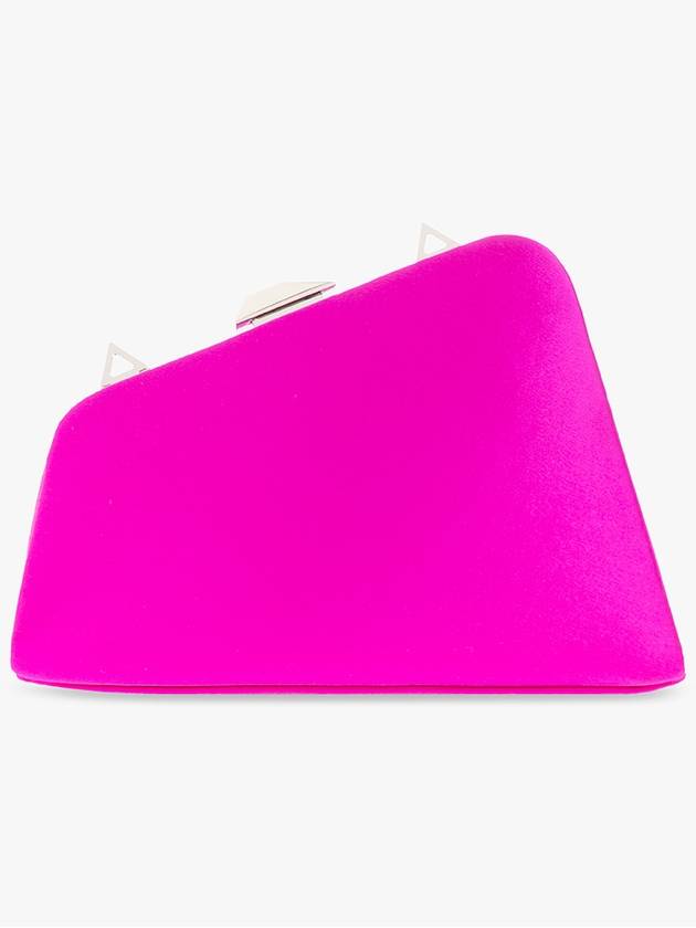 The Attico ‘Midnight’ Satin Clutch, Women's, Neon - THE ATTICO - BALAAN 3