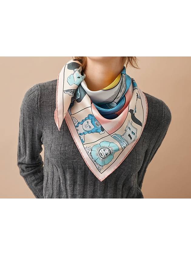 Carre 90 Double Face Scarf - HERMES - BALAAN 1