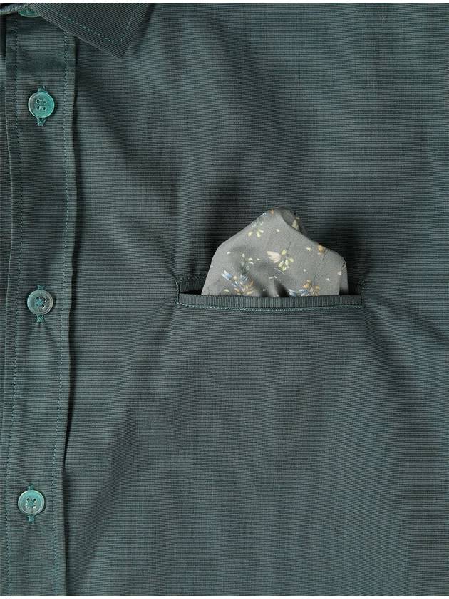 Made In Italy Hidden Floral Pocket Shirt F GCSH63 - PANICALE - BALAAN 3