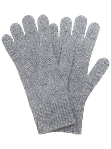 Cashmere Gloves Gray LEA 008 - MAX MARA - BALAAN 1