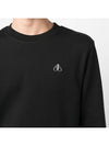 Men's Greyfield Crew Neck Cotton Sweatshirt Black - MOOSE KNUCKLES - BALAAN 5