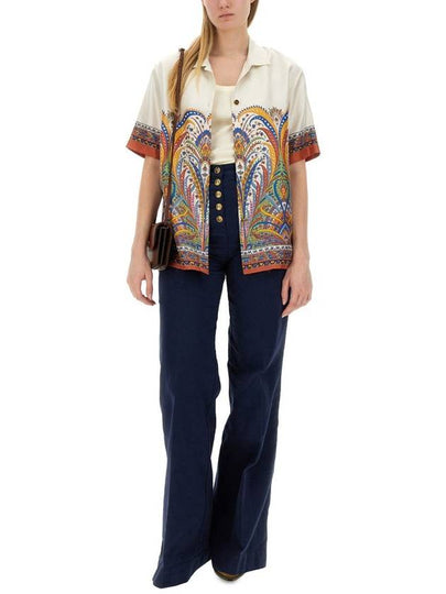 Etro Printed Silk Shirt - ETRO - BALAAN 2