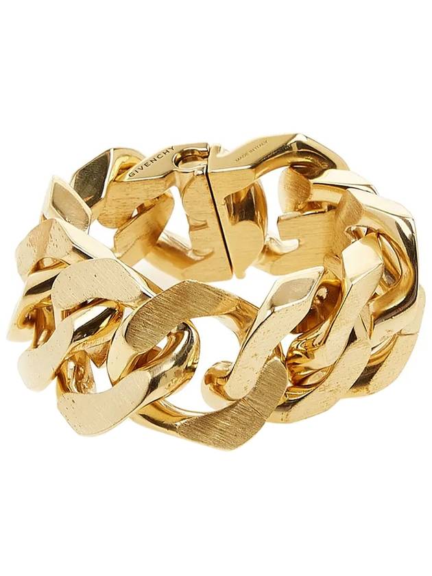 G Chain Twist Bracelet Gold - GIVENCHY - BALAAN.