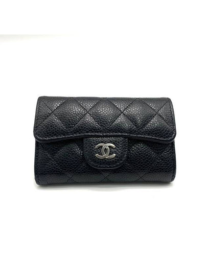 Classic caviar flap card wallet - CHANEL - BALAAN 2