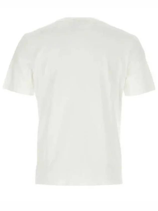 Fox Head Patch Classic Short Sleeve T-Shirt White - MAISON KITSUNE - BALAAN 3